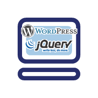 jQuery, WordPress標準対応